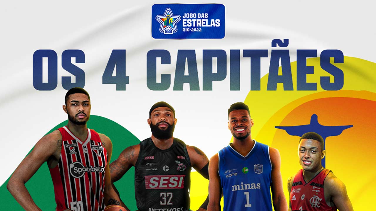 Capitães do Jogo das Estrelas do NBB 2022 definem times para evento