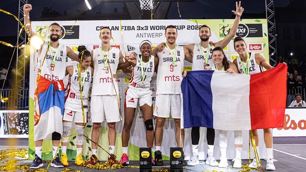 La Serbie et la France remportent la Coupe du monde de basket 3×3