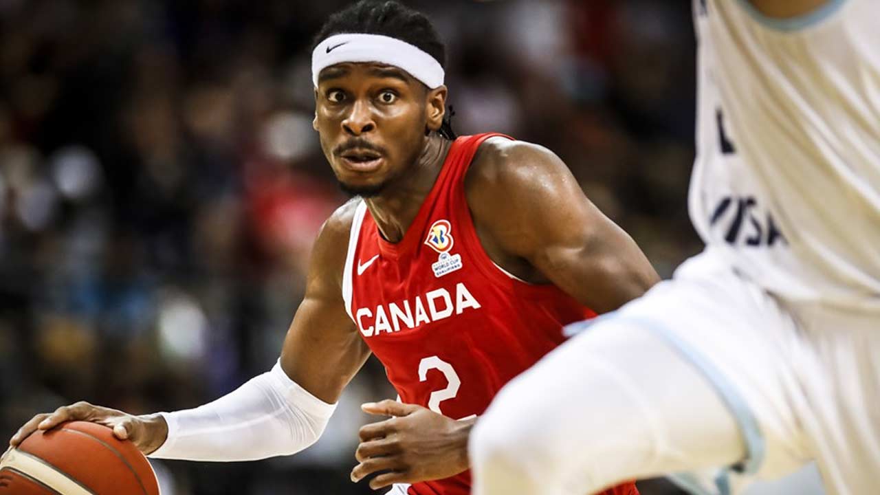 Canad Bate Argentina Liderados Por Gilgeous Alexander E Olynyk   Canada Argentina Eliminatorias 