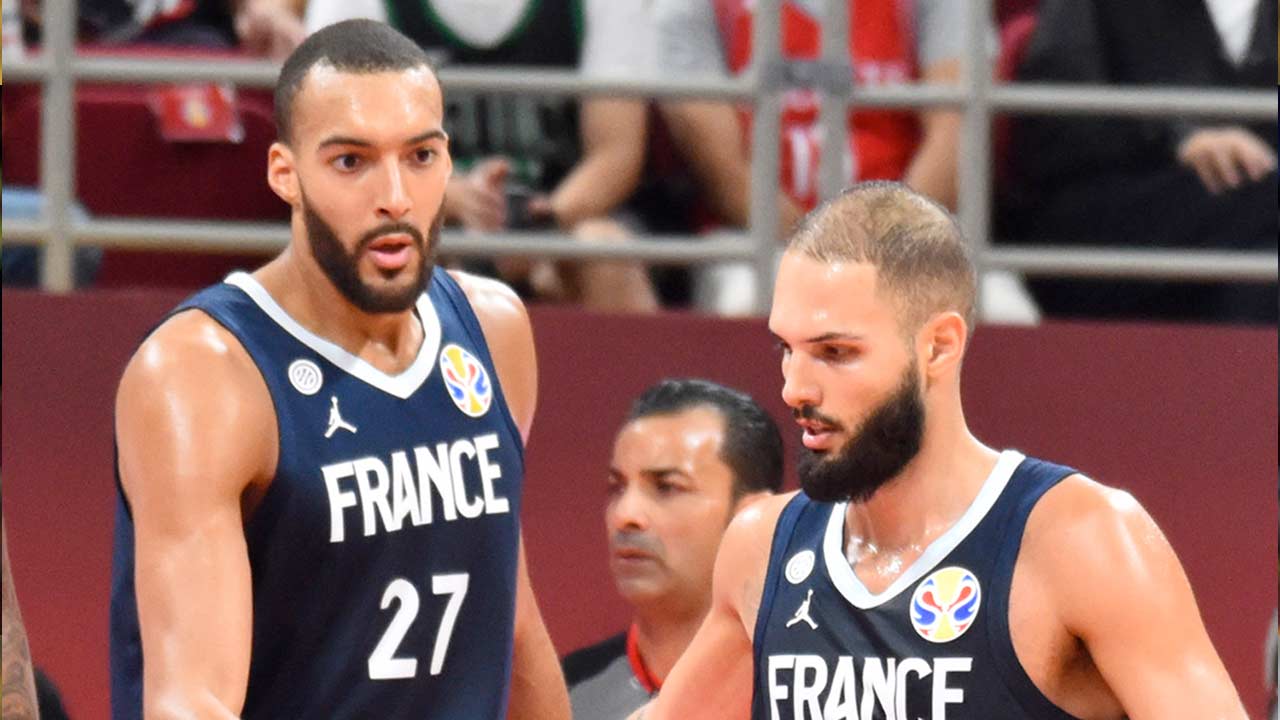 La France convoquée avec cinq joueurs NBA dont Gobert et Fournier