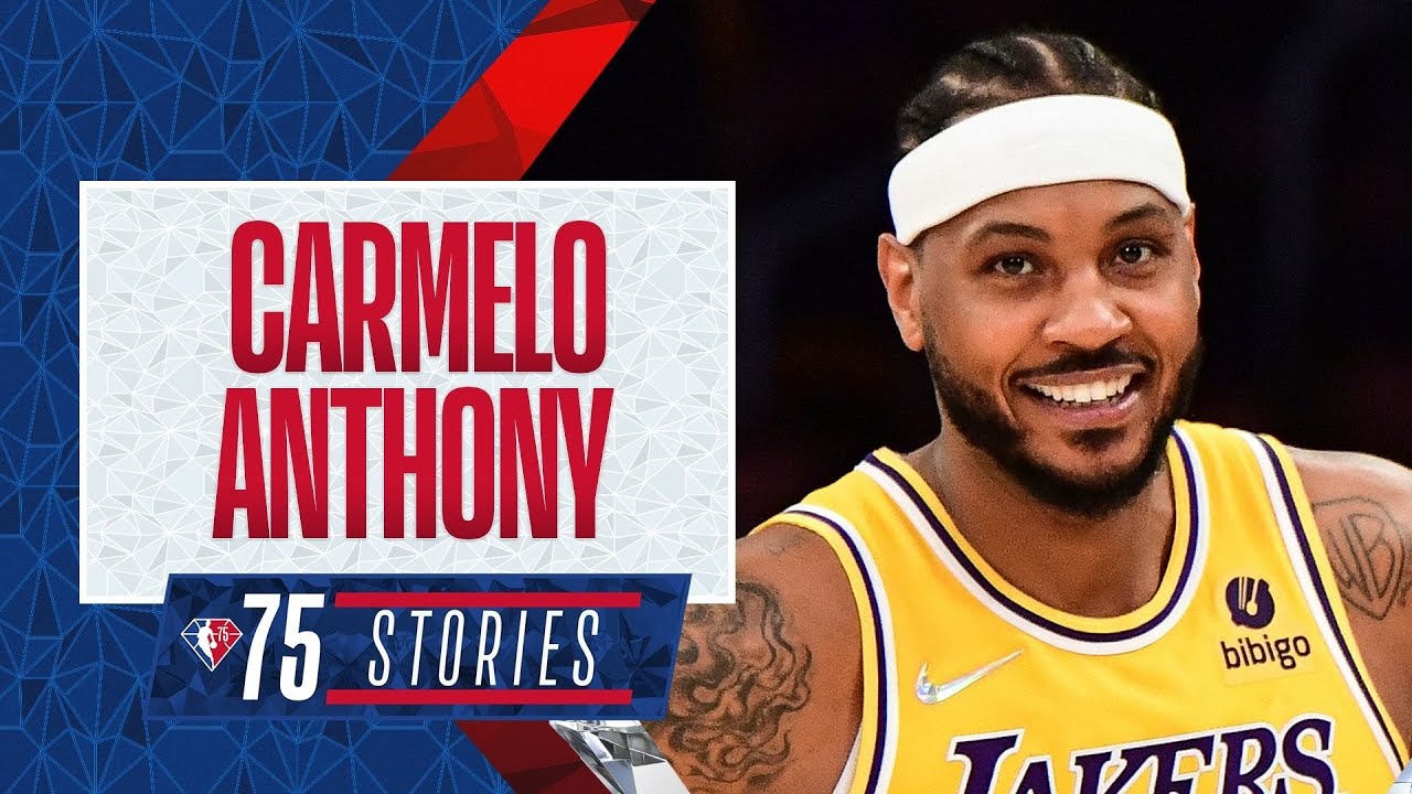 NBA: Carmelo Anthony revela ter recebido ofertas depois de aposentadoria