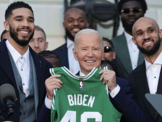 Boston Celtics: Biden recebe o campeão da NBA na Casa Branca