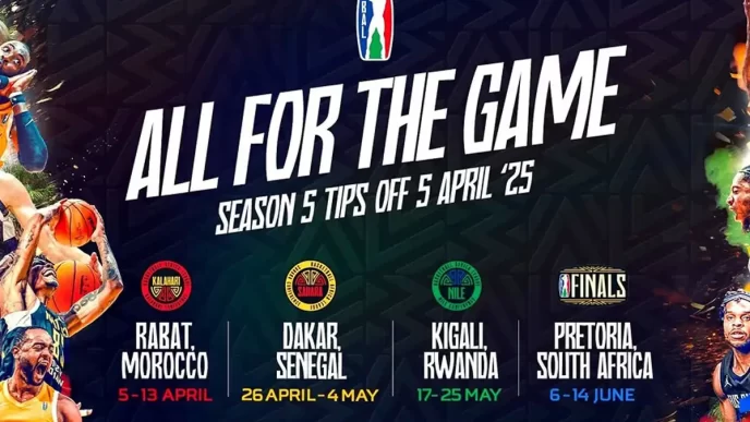 Liga Africana de Basquete chega à sua quinta temporada em abril