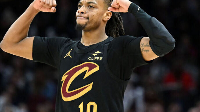 Cavaliers bate 76ers com 26 pontos de Darius Garland