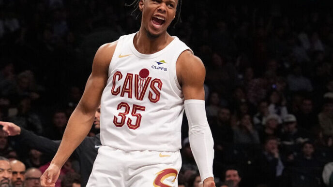 Isaac Okoro desfalca Cavaliers por pelo menos duas semanas