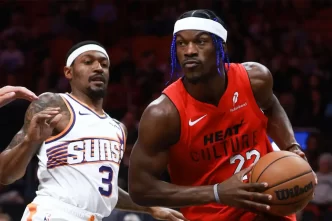 Suns e Heat exploram troca entre Bradley Beal e Jimmy Butler