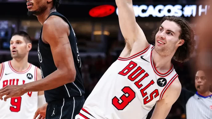 Josh Giddey tem triplo-duplo em vitória do Bulls sobre o Nets