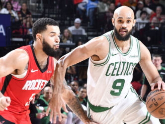 White, Tatum e Pritchard lideram Celtics em vitória sobre o Rockets