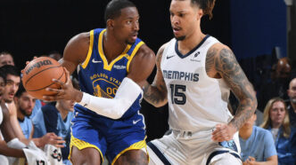 Kuminga sofre entorse no tornozelo e desfalca o Warriors