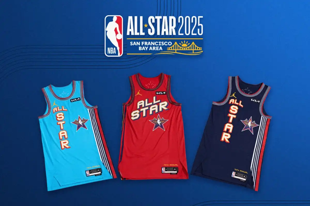 Conheça os uniformes e a quadra do NBA All-Star Game 2025